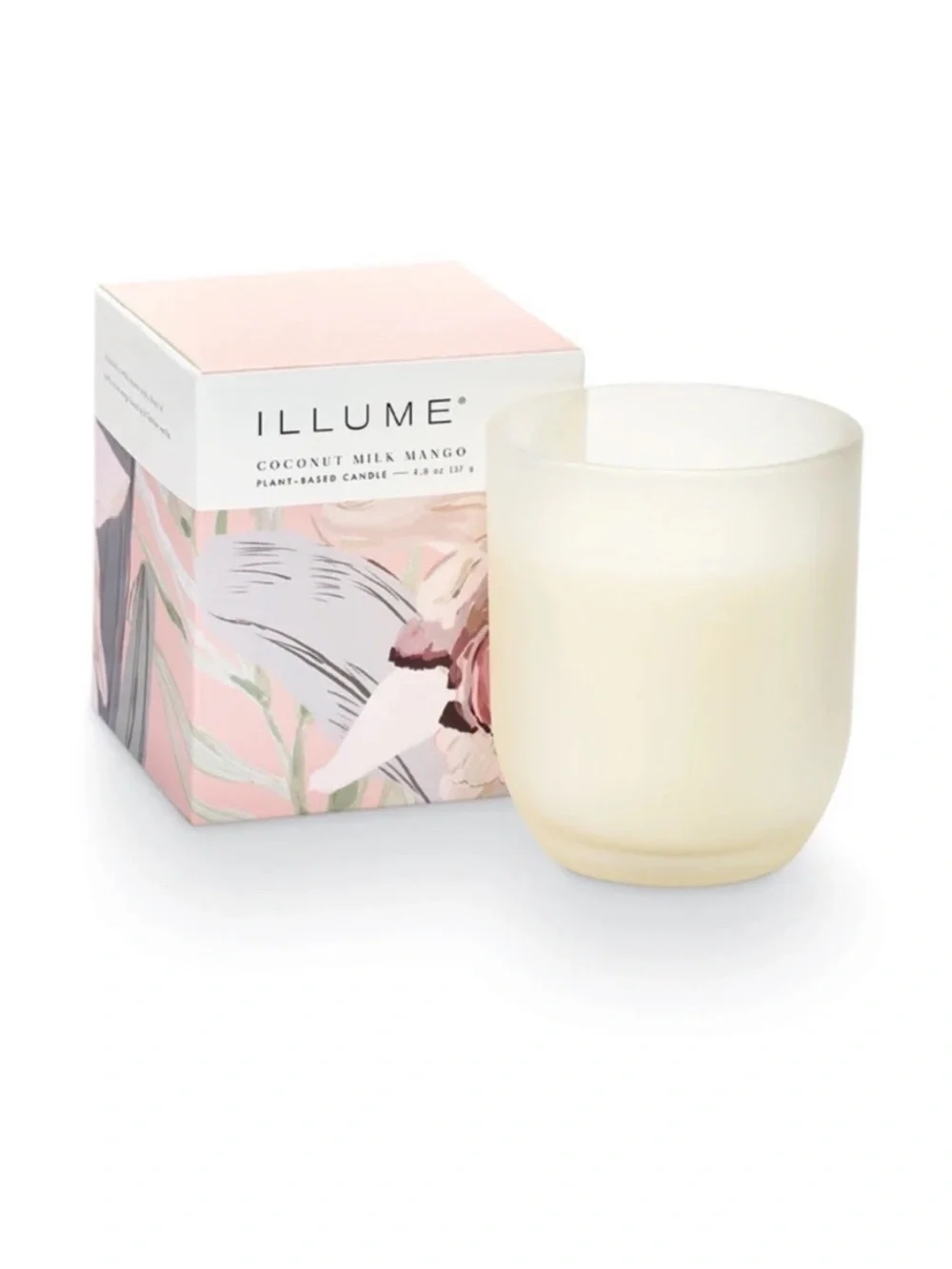 ILLUME Coconut Milk Mango Baby Boxed Glass Candle Set of 2
